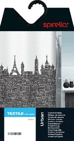 Завеса за душ 180x200 cm Urban – Spirella