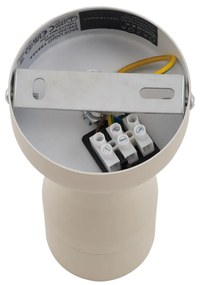 Модерен таванен прожектор бежов GU10 50mm кръгъл - Stanley