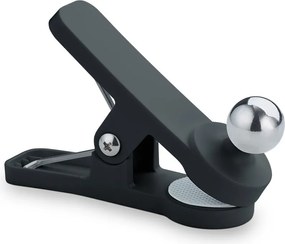 Матово черно метална LED настолна лампа (височина 36 cm) Maxi – Reality