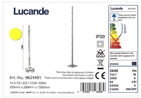 Lucande - LED Димируем лампион MARGEAU 7xLED/4,7W/230V