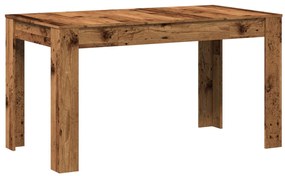 856572 vidaXL Трапезна маса от старо дърво 140x74,5x76 cm Инженерна дървесина