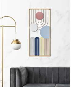 Метална декорация за стена 37x84 cm Colorful – Mauro Ferretti