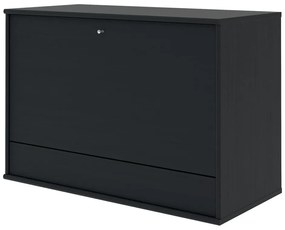 Черна стойка за вино 89x61 cm Mistral 004 - Hammel Furniture