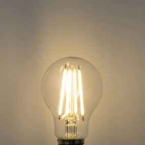 Комплект от 5 E27 LED крушки A60 прозрачни 2.2W 470 lm 3000K