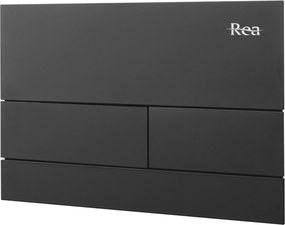 Бутон за тоалетна K011A-Q и Slim024N Rea T Black Matt