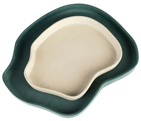 Метални декоративни подноси 2 бр. 35x23 cm Revolt – Zuiver