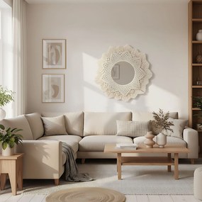 Бохо стенно огледало 60CM 322051