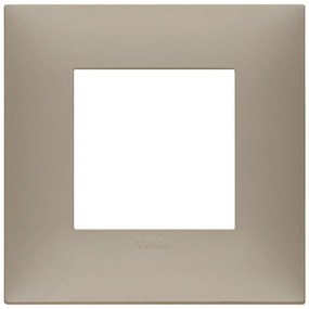 VIMAR 09662.12 Декоративна рамка технополимер, 2M, Гълъбово сив мат,  NEVE UP