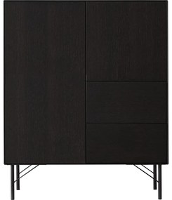 Черен скрин с чекмеджета Edge by Hammel - Hammel Furniture