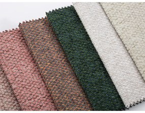 Розов ъглов разтегателен диван , десен ъгъл Liege - Interieurs 86