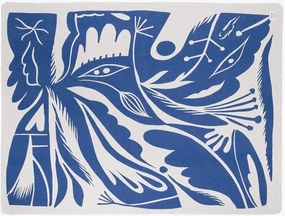 Синьо одеяло 165x200 cm Lino – noo.ma