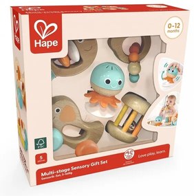 Бебешки сензорен комплект, Hape, 5 части