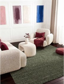 Зелен ръчно изработен килим от букле 160x230 cm Notting Hill Portobello – Ted Baker