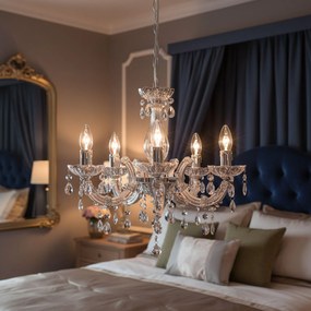 ЛАМПА EBT003-5CP GREY