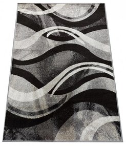 Оригинален килим с абстрактен десен в сив цвят Ширина: 240 см | Дължина: 330 см