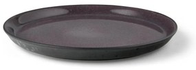 Черна/лилава глинена чиния ø 27 cm Gastro Black/Purple – Bitz