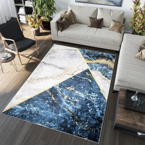 Отличителен модерен килим с противоплъзгащо покритие Ширина: 120 см | Дължина: 170 см