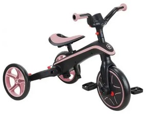 Детска триколка 4 в 1 GLOBBER EXPLORER TRIKE FOLDABLE, сгъваема, розов цвят