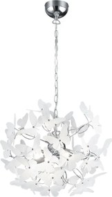 Детски полилей с пластмасов абажур ø 50 cm Butterfly – Reality