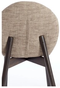 Бежови тапицирани трапезни столове в комплект 2 бр. Sinosa – Light &amp; Living