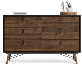 Тъмнокафяв скрин , 150 x 95 cm Ry - Tvilum