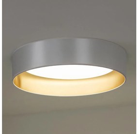 Duolla - LED Плафониера ROLLER LED/24W/230V Ø 45 см сребрист/златист