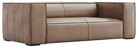Светлокафяв кожен диван 212 cm Madame - Windsor &amp; Co Sofas