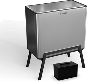 Klarstein Yuma кошче за отпадъци 40 л с кофа за компост и стойки, филтър против миризми
