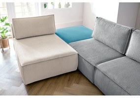 Променлив ъглов диван от велур Nihad modular - Bobochic Paris