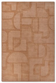 Кафяв ръчно изработен вълнен килим 120x170 cm Alexis – Villeroy&amp;Boch