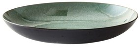 Зелена/черна глинена купа ø 40 cm Gastro Black/Green – Bitz