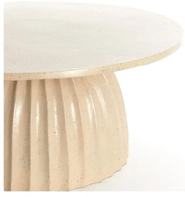 Метална кръгла странична масичка ø 70 cm Veglia – Light &amp; Living