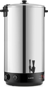 Klarstein KonfiStar 60, тенджера за консервиране, съд за топли напитки, 2500 W, 60L, 100°C, 120 min, неръждаема стомана