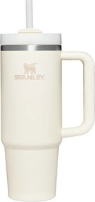 Кремав термос със сламка от неръждаема стомана 890 ml Quencher H2.O FlowState™ Tumbler Cream 2.0 – Stanley