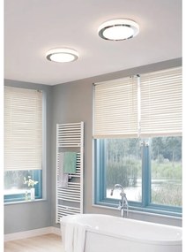 LED осветително тяло за таван в сребрист цвят LED CARPI – EGLO