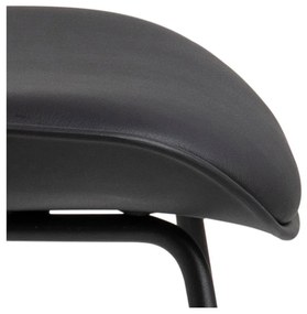 Черен бар стол (височина на седалката 76 cm) Tina – Actona