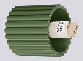 Зелена стенна лампа ø 12 cm Orbital – Sollux