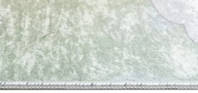 Пъстър детски килим с мотив на еднорог  Ширина: 120 см | Дължина: 170 см