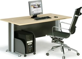 Работно бюро Basic-Gray / beige-120φ 80β cm.