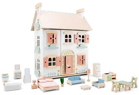 New Classic Toys - Дървена къща за кукли