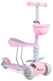 Moni  -  Тротинетка Bubblegum розов