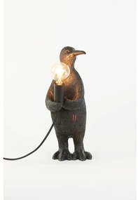Черна настолна лампа (височина 34 cm) Penguin - Light &amp; Living