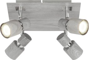 Rabalux Merkur Спот осветление IP20 GU10 4x MAX 50W K 6128