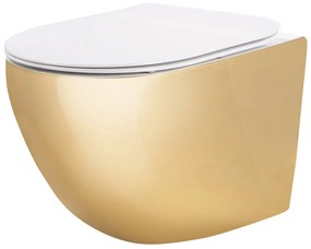 тоалетна чиния Rea Carlo Mini Tornado NF WHITE GOLD