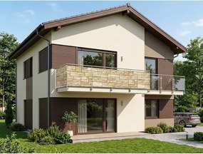 Бежов параван за балкон 500x85 cm - Maximex