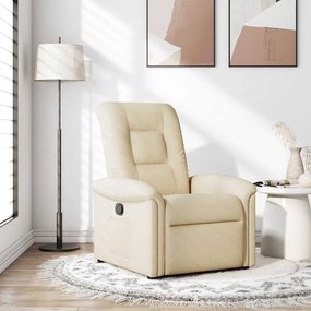 4015624 vidaXL Наклоняем стол, кремав, текстил