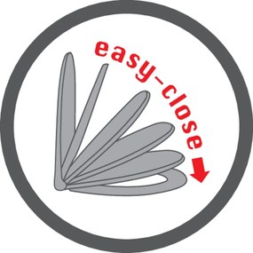 Тоалетна чиния с автоматично затваряне 37 x 44,5 см Ostuni – Wenko