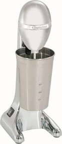 Бар миксер - шейкър за фрапе Bartscher 135100, 85W, 700 мл, 2 скорости, Накланяща се глава, Сребрист/хром