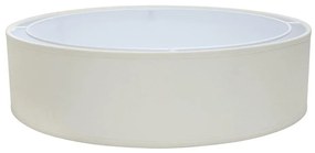 Абажур за таванен лампион COLOR STARS Ø30 см кремав