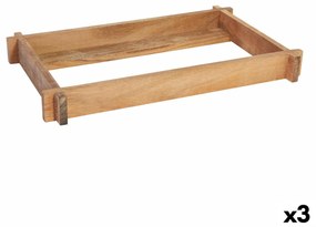 Поставка Viejo Valle Aкациево дърво 32,5 x 17,5 x 4 cm (3 броя)